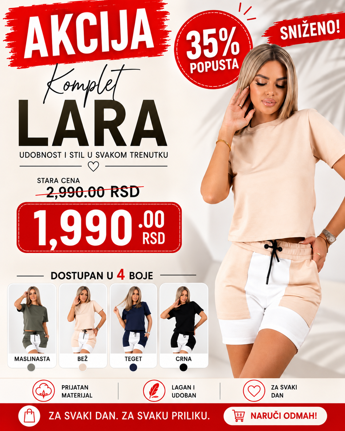 Komplet Lara